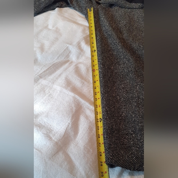 Talbots Wool Blend Fully Lined Tweed Dressy Career Side Zip Pants Sz 10 - Picture 8 of 8